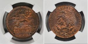 20 Centavo Mexique (1867 - ) Bronze 