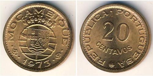 20 Centavo Mozambique Bronze 