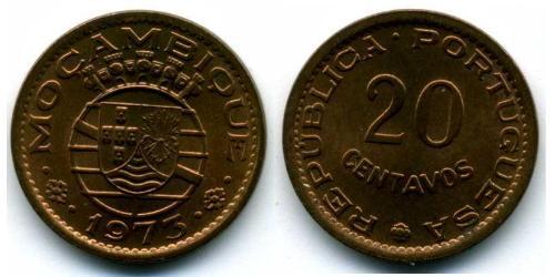 20 Centavo Mozambique (1975 - ) Bronze 