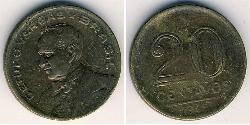 20 Centavo Brasile Bronzo 