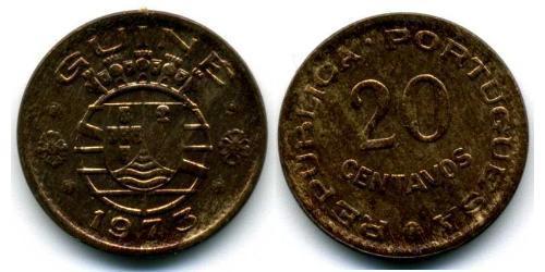 20 Centavo Guinea Portoghese (1474-1974) Bronzo 