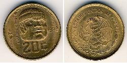20 Centavo Messico (1867 - ) Bronzo 