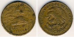 20 Centavo Messico (1867 - ) Bronzo 