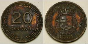 20 Centavo Mozambique (1975 - ) Cuivre 