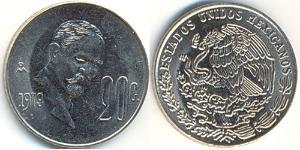 20 Centavo Mexique (1867 - ) Cuivre/Nickel 
