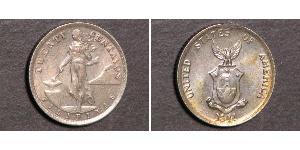 20 Centavo Filipinas Plata 