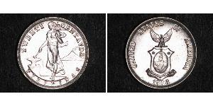 20 Centavo Filipinas Plata 