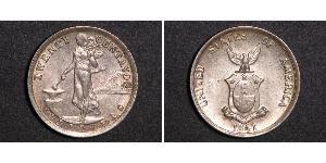 20 Centavo Filipinas Plata 