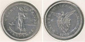 20 Centavo Filipinas Plata 