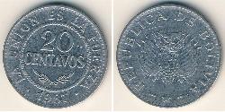 20 Centavo Bolivia (1825 - ) Rame/Nichel 