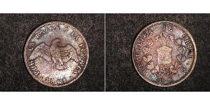 20 Centavo Chile Silber 