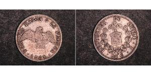 20 Centavo Chile Silber 