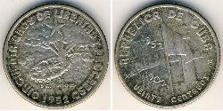 20 Centavo Cuba (1898 - ) Silber 