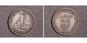 20 Centavo Philippinen Silber 