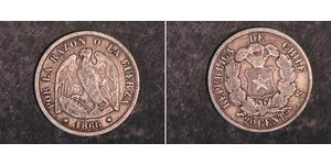 20 Centavo Chile Silver 
