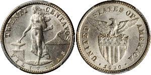 20 Centavo Philippines Silver 