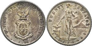 20 Centavo Philippines Silver 