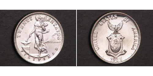 20 Centavo Philippines Silver 