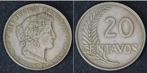 20 Centavo Perù  
