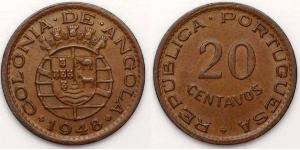 20 Centavo 葡萄牙 / 葡屬西非 (1575 - 1975)  
