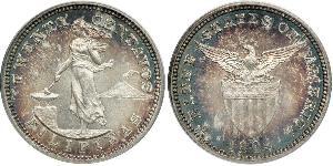 20 Centavo 菲律宾 銀 