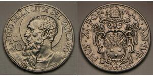 20 Centesimo Vatikan (1926-)  