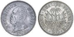 20 Centime Haiti (1804 - ) Rame/Nichel 