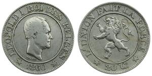 20 Centime Belgien  