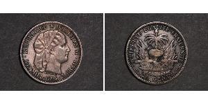 20 Centime / 1/5 Gourde Haiti Argento 