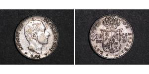 20 Centimo Filipinas Plata 