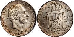 20 Centimo Philippines Silver 