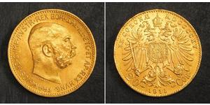 20 Corona Österreich-Ungarn (1867-1918) Gold Franz Joseph I (1830 - 1916)