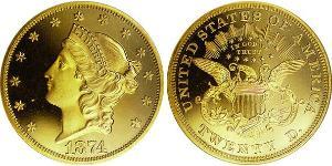 20 Dollar USA (1776 - ) Gold 