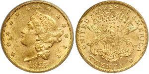 20 Dollar USA (1776 - ) Gold 