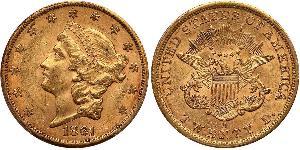 20 Dollar USA (1776 - ) Gold 