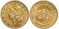 20 Dollar Vereinigten Staaten von Amerika (1776 - ) Gold 