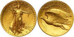 20 Dollar Vereinigten Staaten von Amerika (1776 - ) Gold 
