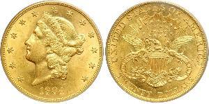 20 Dollar Vereinigten Staaten von Amerika (1776 - ) Gold 