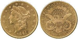 20 Dollar Vereinigten Staaten von Amerika (1776 - ) Gold 