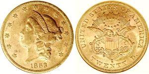 20 Dollar Vereinigten Staaten von Amerika (1776 - ) Gold 