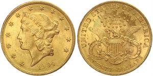20 Dollar Vereinigten Staaten von Amerika (1776 - ) Gold 