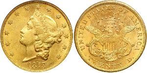 20 Dollar Vereinigten Staaten von Amerika (1776 - ) Gold 