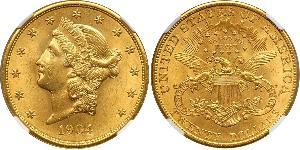 20 Dollar Vereinigten Staaten von Amerika (1776 - ) Gold 