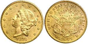 20 Dollar Vereinigten Staaten von Amerika (1776 - ) Gold 