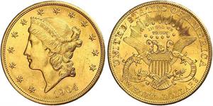 20 Dollar Vereinigten Staaten von Amerika (1776 - ) Gold 