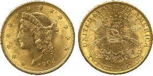 20 Dollar Vereinigten Staaten von Amerika (1776 - ) Gold 