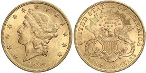 20 Dollar Vereinigten Staaten von Amerika (1776 - ) Gold 