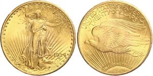 20 Dollar Vereinigten Staaten von Amerika (1776 - ) Gold 