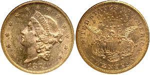 20 Dollar Vereinigten Staaten von Amerika (1776 - ) Gold 