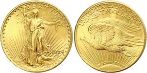 20 Dollar Vereinigten Staaten von Amerika (1776 - ) Gold 